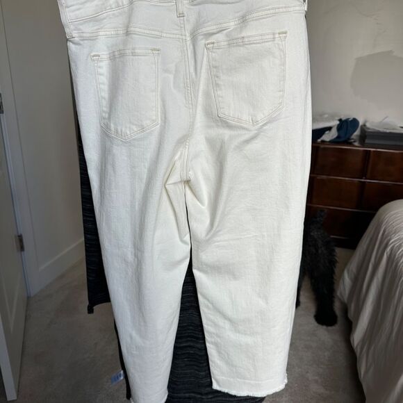 EUC Sonoma Wide Leg Cropped Pant Rough Hem - Picture 3 of 5